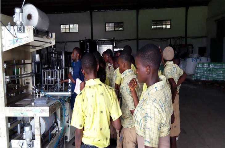 Community School excursion to Vintage Water Production Facility